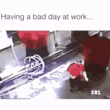 Work Having A Bad Day At Work GIF - Work Having A Bad Day At Work Bad Day GIFs