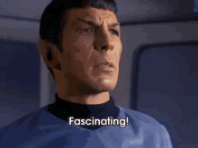 Spock "Fascinating!" GIF - Captain Spock Spock Star Trek GIFs