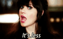 Its Jess New Girl GIF - Its Jess New Girl Jess GIFs