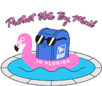 Protect Vote By Mail In Florida Mailbox Sticker - Protect Vote By Mail In Florida Vote By Mail Mailbox Stickers