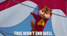 Alvin And The Chipmunks This Wont End Well GIF - Alvin And The Chipmunks This Wont End Well This Will Not End Well GIFs