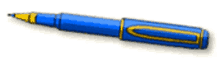 mjh pen ballpen blue pen