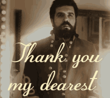 Thank You Thank You My Dearest GIF - Thank You Thank You My Dearest Civil War Guy GIFs