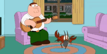 Lobster Family Guy GIF - Lobster Family Guy Playing Guitar GIFs