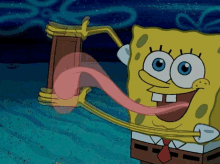 Licking Tongue GIF - Licking Tongue Spongebob GIFs