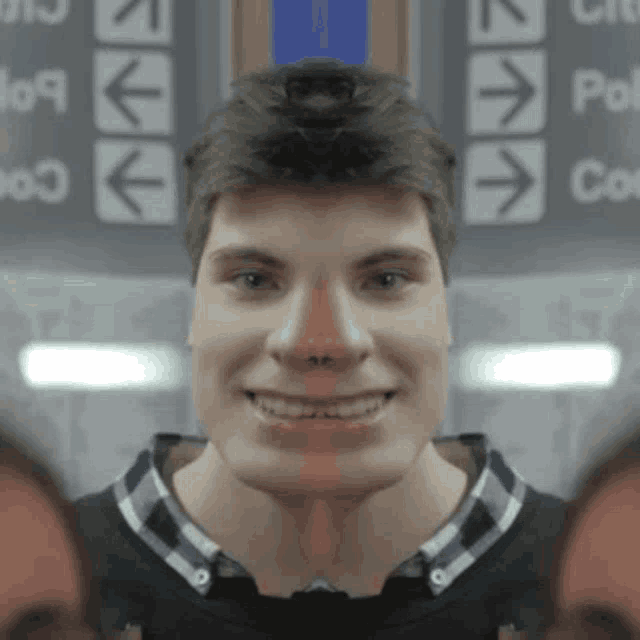 Filter Half Faced GIF Filter Half Faced Smile Discover & Share GIFs