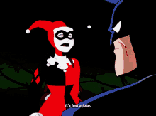 Batman Harley Quinn GIF - Batman Harley Quinn Its Just A Joke GIFs