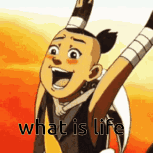 What Are You Doing With Your Life Avatar GIF - What Are You Doing With Your Life Avatar Sokka GIFs