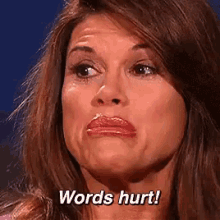 They Do GIF - Real Housewives Words Hurt Hurt GIFs
