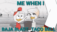 paneenis world duck world taco bell baja blast paneenis world duck world taco bell baja blast