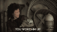 the mandalorian the child baby yoda cute you woke him up