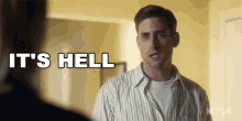 Its Hell Peter GIF - Its Hell Peter Oliver Jackson Cohen GIFs