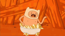 Finn The Human Adventure Time GIF - Finn The Human Adventure Time Dance GIFs
