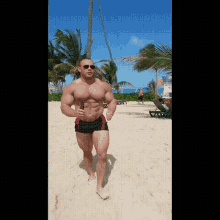 alexey lesukov bodybuilder beach