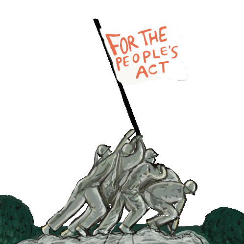 For The Peoples Act Pass Hr1 Sticker - For The Peoples Act Pass Hr1 Hr1bill Stickers