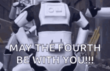 May The4th May The Fourth GIF - May The4th May The Fourth Stormtrooper GIFs