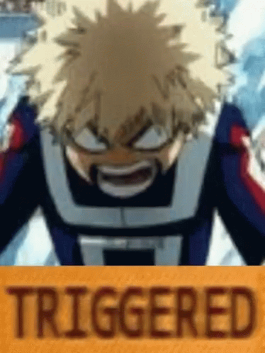 Triggered Angry GIF - Triggered Angry Bakugo GIFs