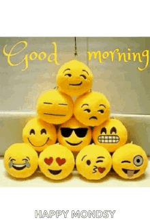 Good Morning Emojis GIF - Good Morning Emojis Smileys GIFs