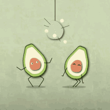 avocado avocados party hard party dance