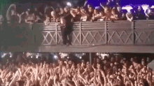 Stage Diving Ftw GIF - Foals Foals Music Jump GIFs
