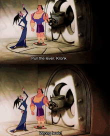 Pull Lever GIF - Pull Lever Kronk GIFs