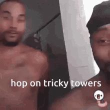 tricky towers hop on