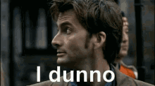 I Dunno GIF - Dr Who Doctor Who David Tennant GIFs