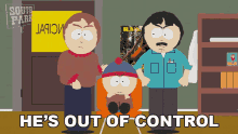 Hes Out Of Control Stan Marsh GIF - Hes Out Of Control Stan Marsh South Park GIFs