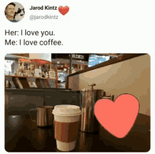 I Love You Coffee GIF - I Love You Coffee I Love Coffee GIFs
