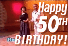 Happy 50th Birthday GIF - Happy50th Birthday Hbd Celebrate GIFs