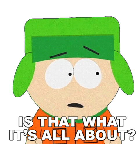 Is That What Its All About Kyle Broflovski Sticker - Is That What Its All About Kyle Broflovski South Park Stickers