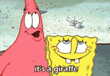Giraffe Spongebob GIF - Giraffe Spongebob Balloon GIFs