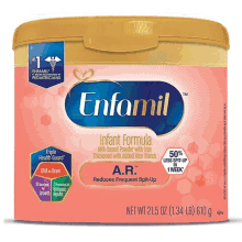 Enfamil Infant Formula Milk Powder GIF - Enfamil Infant Formula Milk Powder Packaging GIFs