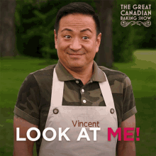 Look At Me Vincent GIF - Look At Me Vincent The Great Canadian Baking Show GIFs