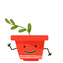 dancing plant happy pot