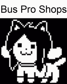 Bus Pro Shops Temmie GIF - Bus Pro Shops Bus Pro Bus GIFs