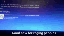 Rage Blue Screen GIF - Rage Blue Screen Raging Peoples GIFs