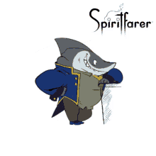 spiritfarer shark laughing laugh