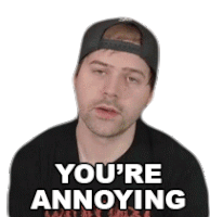 Youre Annoying Jared Dines Sticker - Youre Annoying Jared Dines Annoying Stickers