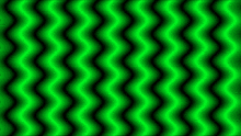 waves green neon