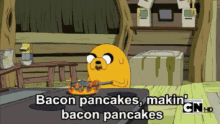 Bacon Pancakes GIF - Bacon Pancakes Jake Adventure Time GIFs