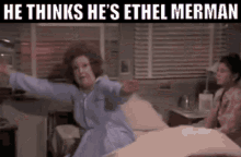 Ethel Merman Airplane GIF - Ethel Merman Airplane War Is Hell GIFs