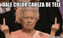 dale queen queen elizabeth spanish color cabeza de tele dale queen queen elizabeth spanish color cabeza de tele