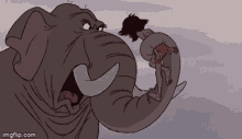 Mogli Elephant Trunk Grab GIF - Mogli Elephant Trunk Grab GIFs