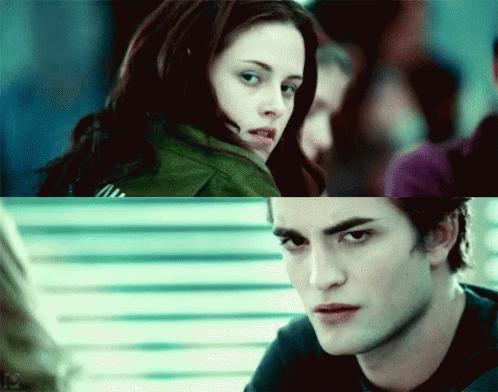 Twilight Edward Cullen Bella Swan GIF - Twilight The Twilight Saga Robert Pattinson GIFs