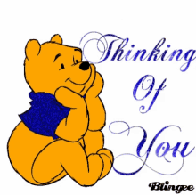 Thinking Of You Winnie Thepooh GIF - Thinking Of You Winnie Thepooh Miss You GIFs