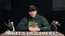 Whats Up Gamers Flyquest GIF - Whats Up Gamers Flyquest Sup GIFs