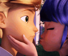 Marinette And Adrien Kissing GIF - Marinette And Adrien Kissing Sweet GIFs