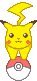 Pokemon Pikachu Sticker - Pokemon Pikachu Running Stickers