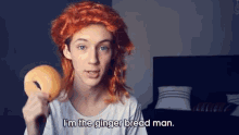 Love It GIF - Ginger Bread Man Bread Red GIFs